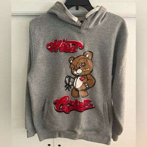 Woman Medium Hoodie Bear Sweater